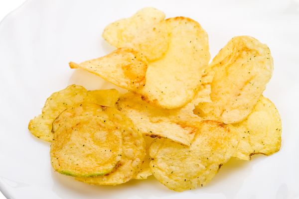 Homemade Snack Recipe Baked Potato Chips 12 Tomatoes