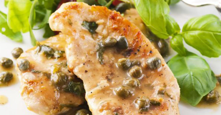 We Created A Healthy Version Of Chicken Piccata And It’s Every Bit As Amazing As The Original!