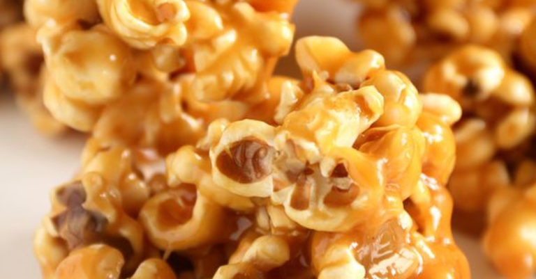 The Best Salted Caramel Popcorn Recipe EVER.
