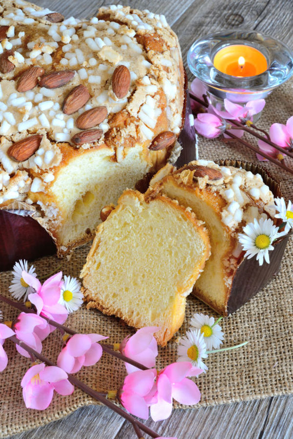 Quick Colomba di Pasqua - No Yeast Italian Easter Cake