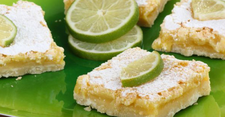 Coconut Key Lime Bars