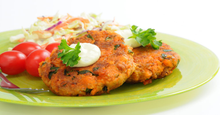 On the Lighter Side: Salmon Cakes