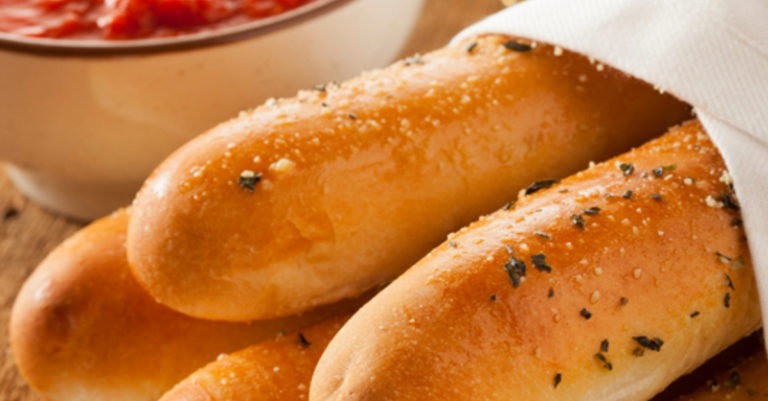 Buttery Garlic Breadsticks
