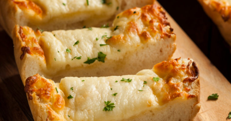Easy & Cheesy Garlic Bread