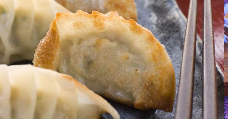 Fried Pork & Shrimp Potstickers