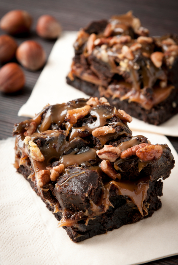 Donna Hay Chocolate Fudge Cake With Salted Caramel