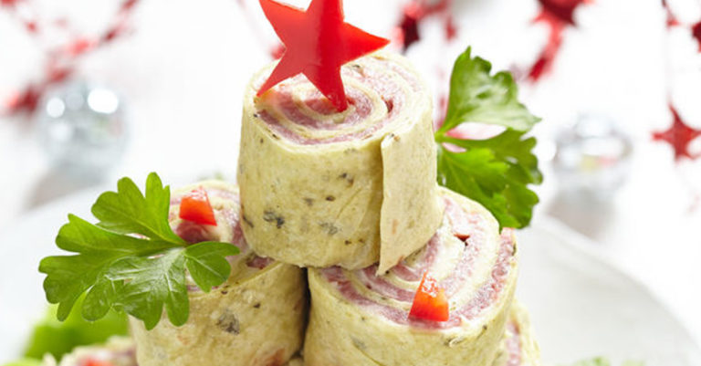 These Easy Herb Pinwheel Wraps Are One Of My Go-To Holiday Recipes!