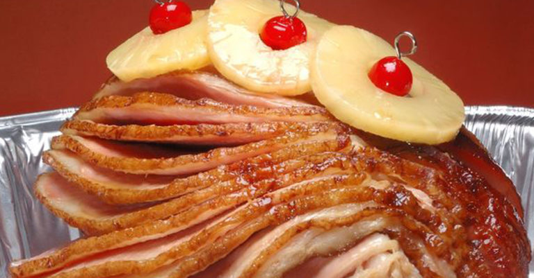 Old Fashioned Pineapple-Glazed Ham