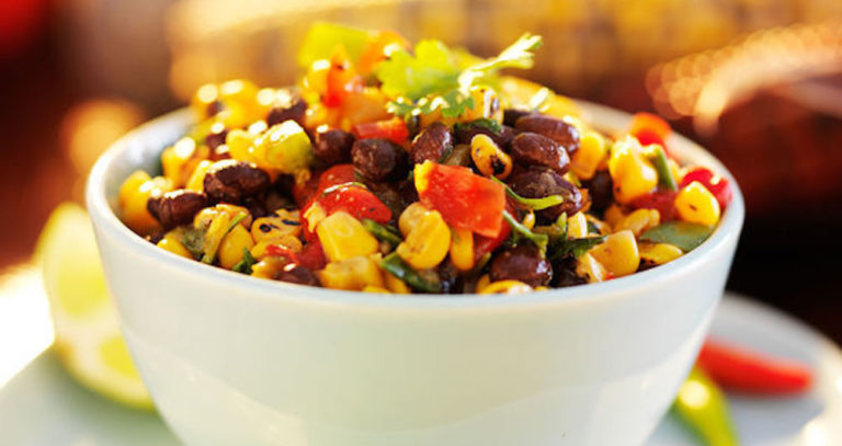 Healthy Dip Recipe: Black Bean and Corn Salsa
