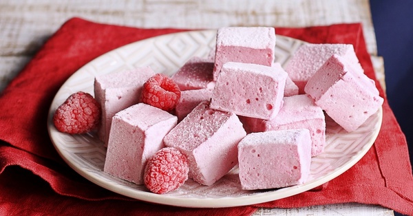 Fluffy Pink Marshmallows