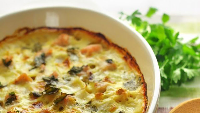 Chicken Spinach Cauliflower Casserole