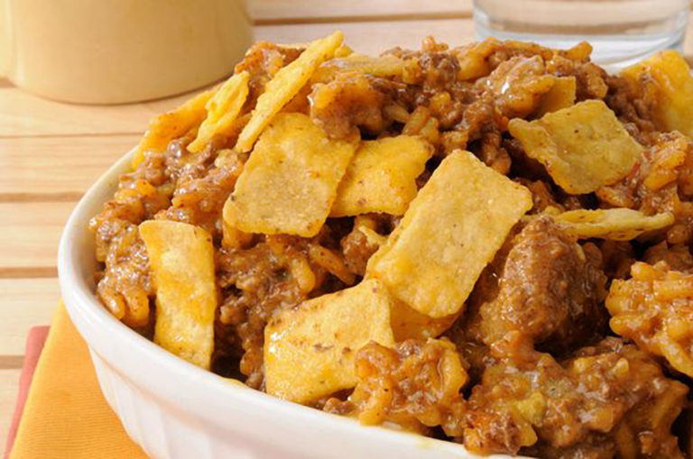 Possibly The Most Addicting Thing On The Planet, Fritos Are The Icing On The Cake For This Casserole