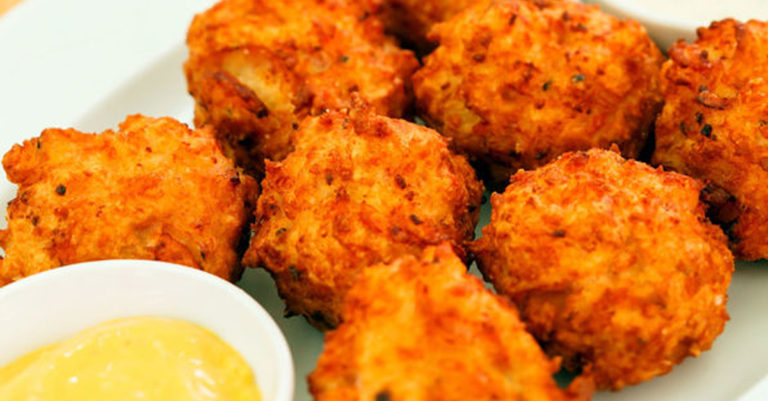 Easy Fried Cheese Balls