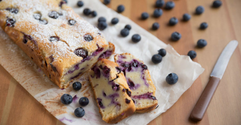Perfectly Sweet, You Know We’ll Be Helping Ourselves To Seconds Of This Blueberry Loaf Cake!