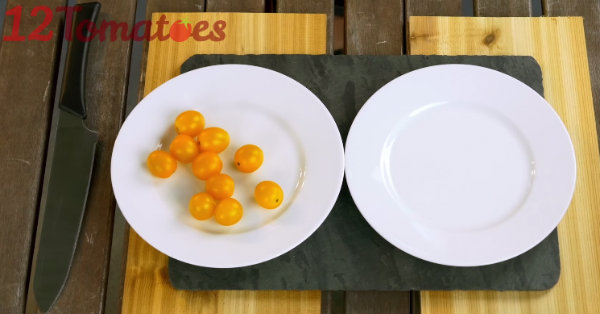 Slicing Tomatoes? Cut Your Prep Time In Half With This Easy Trick!!