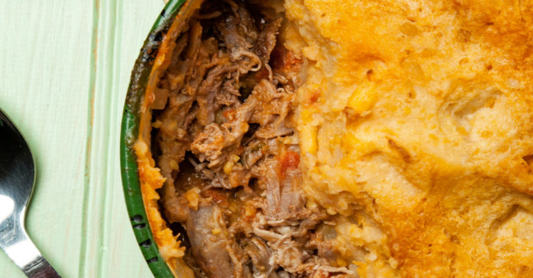 While Not Your Quintessential Comfort Food, This Potato And Pork Pie Will Win You Over In Just One Bite!