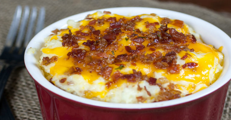 Loaded Mashed Potato Casserole
