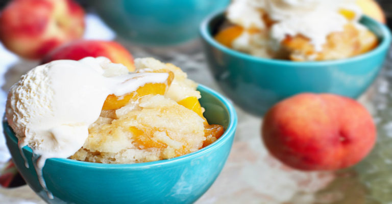 We Didn’t Know We Could Make This Peachy Summer Dessert In The Slow Cooker, But We’re Sure Glad We Can!