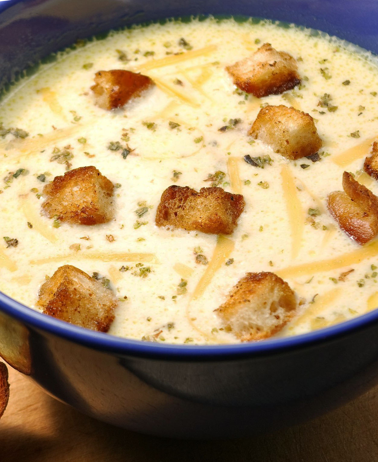 Cheesy Hash Brown Potato Soup-image