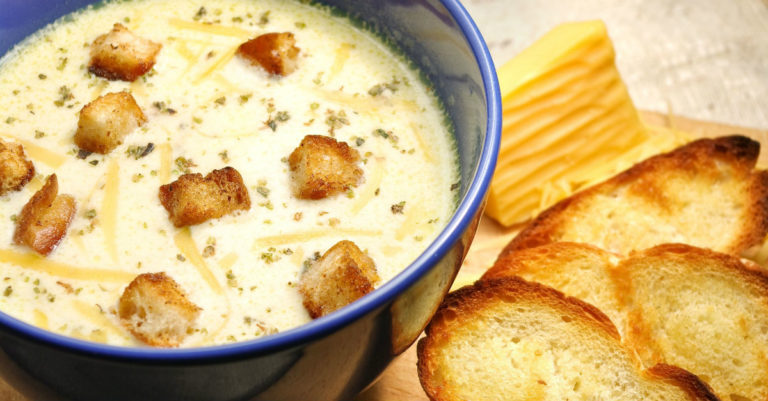 Cheesy Hashbrown Soup