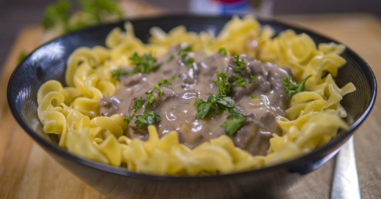 Beef Stroganoff Is Our Favorite Dish This Time Of Year And This Is Our Go-To Recipe!