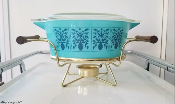 Tree store of Life Saxony Pyrex Vintage