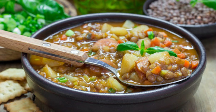 Feed A Crowd With This Easy Slower-Cooker Sausage And Bean Soup | 12 ...