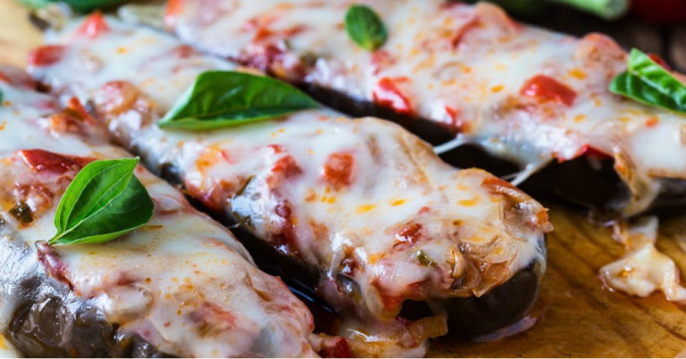 Oven-Roasted And Delicious, This Stuffed Eggplant Is The Perfect Weeknight Dinner