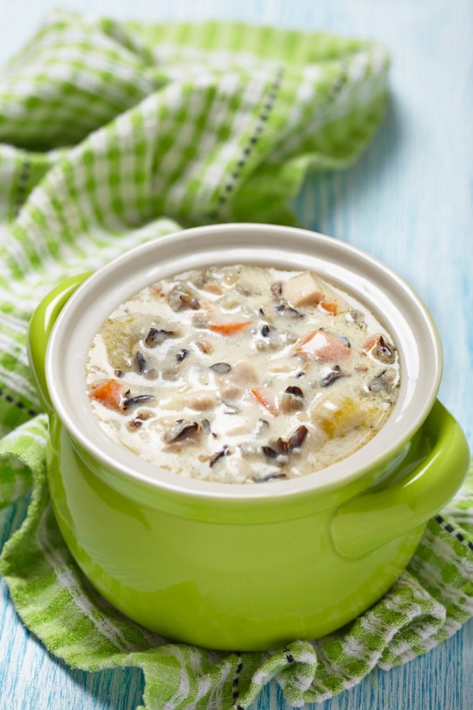 Creamy Chicken and Wild Rice Soup - Cooking Classy