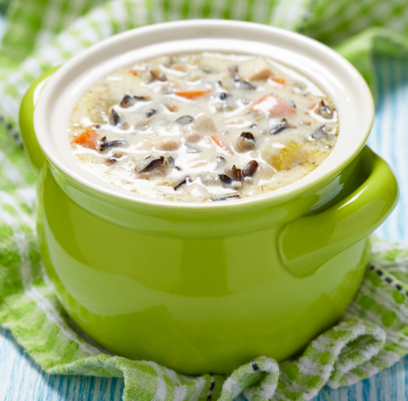 Creamy Chicken and Wild Rice Soup - Cooking Classy