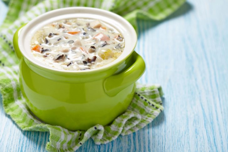 Creamy Chicken and Wild Rice Soup - Cooking Classy