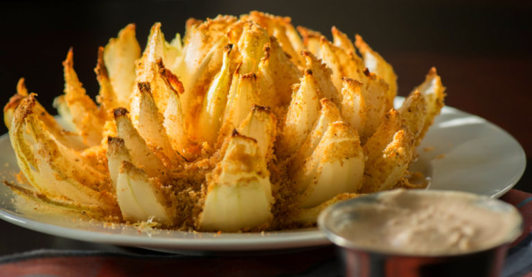 Zesty Baked Blooming Onion