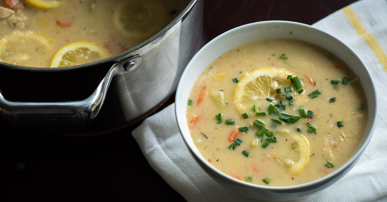 Lemon Chicken Quinoa Soup