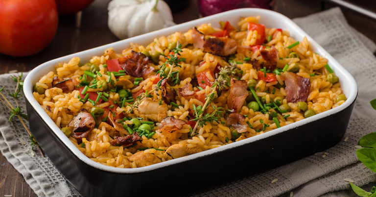 Spicy Cajun Chicken And Rice Casserole