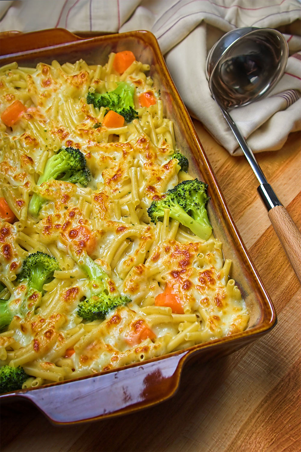 Carrot and Broccoli Macaroni and Cheese-image