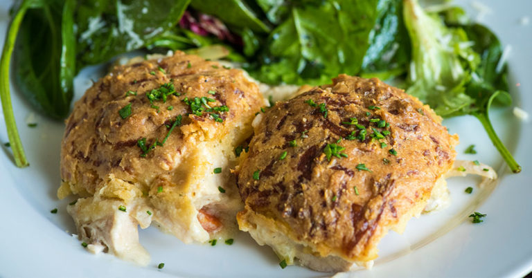 Cheddar Bay Biscuit and Creamy Chicken Casserole
