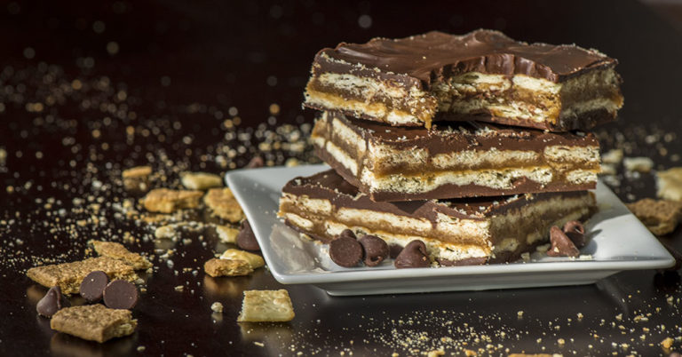 Chewy Homemade Twix Shortbread Bars