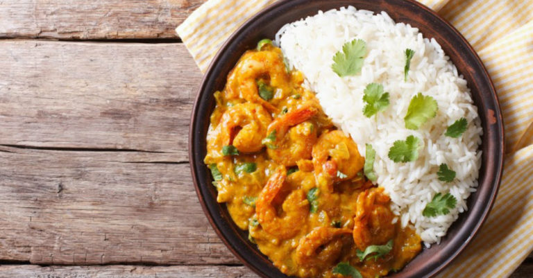 Easy Coconut Curry Shrimp