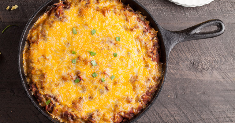 Frito Skillet Chili Pie