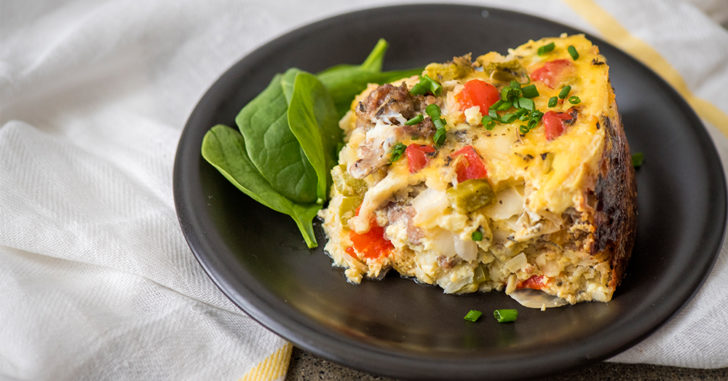 Slow Cooker Breakfast Casserole - Dish 'n' the Kitchen