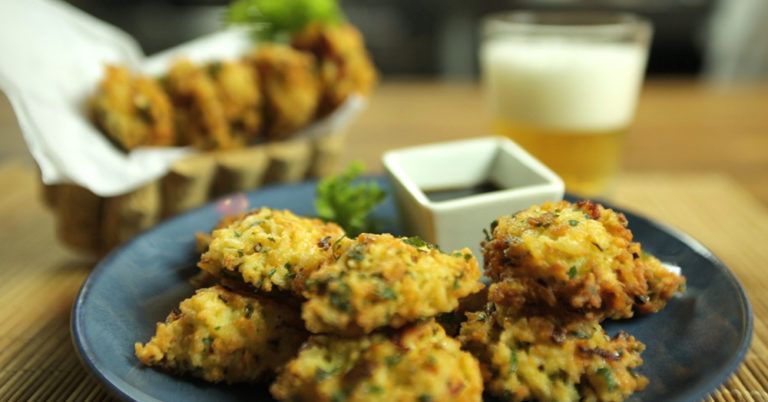 Cheesy Parmesan Rice Cakes