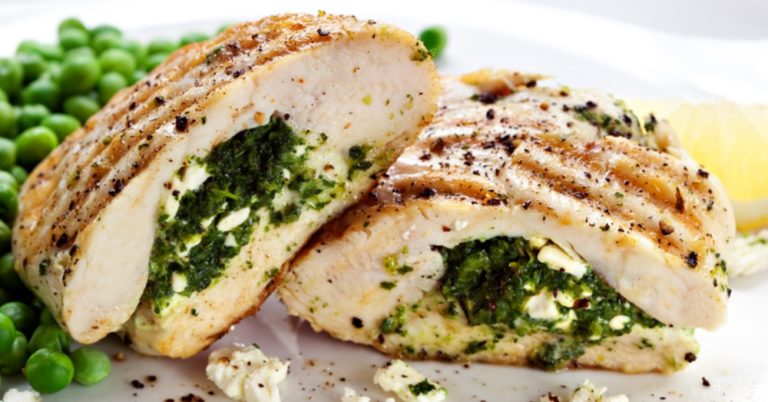 Greek-Inspired Stuffed Chicken Breasts