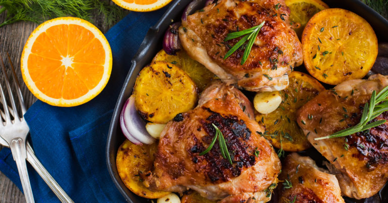 Roasted Orange Chicken