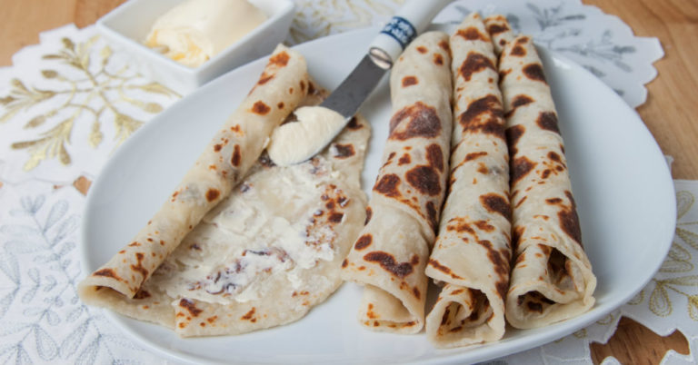 Traditional Lefse