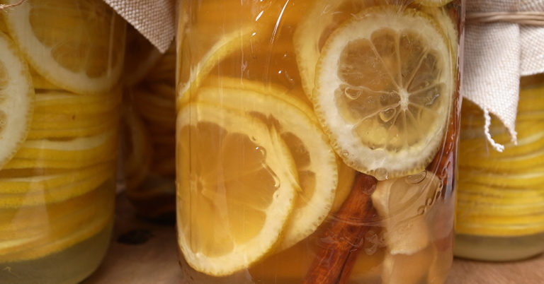 Lemon Ginger Cinnamon Tea
