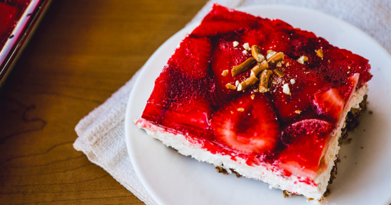 This Sweet And Salty Dessert Salad Is A Little Retro, But Boy Is It Delicious!