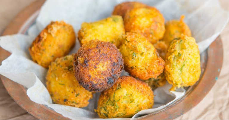Cheesy Mashed Potato Cabbage Balls