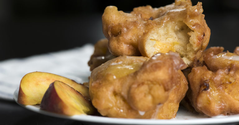 Peach Fritters