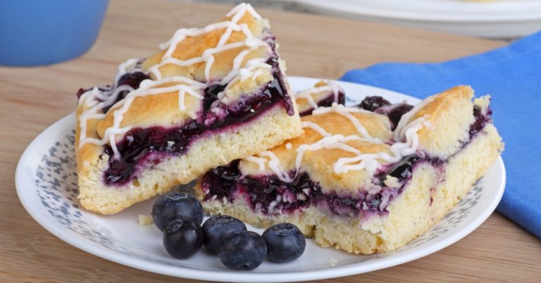 Blueberry Cake Bars