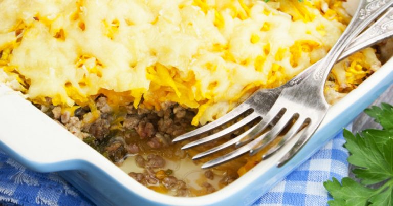 Pork And Butternut Squash Casserole